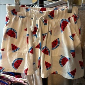 Watermelon Print Kids Shorts